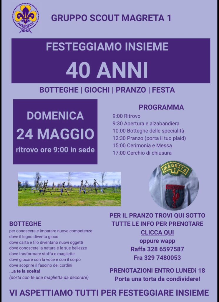 Facciamo festa insieme